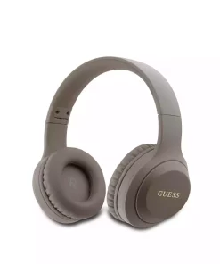 فلزی لوگودار تاشو قهوهای کلاسیک حدس بزن هدفون رو برند Guess کد 1757149988