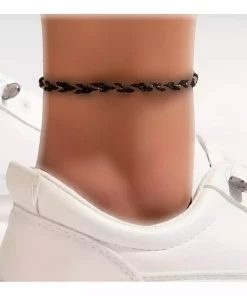 بافتنی ظریف مدل ابر و باد طلایی رنگ & دست ساز مشکی برند TREND کد 1757086872