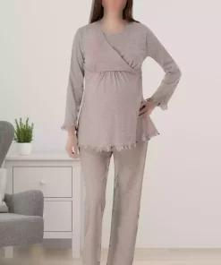 لباس راحتی بژ بارداری برند ByLohusa کد 1757670069