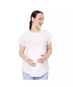 تیشرت آستین کوتاه مام بارداری برند ebebek Baby Mom کد 1758480069