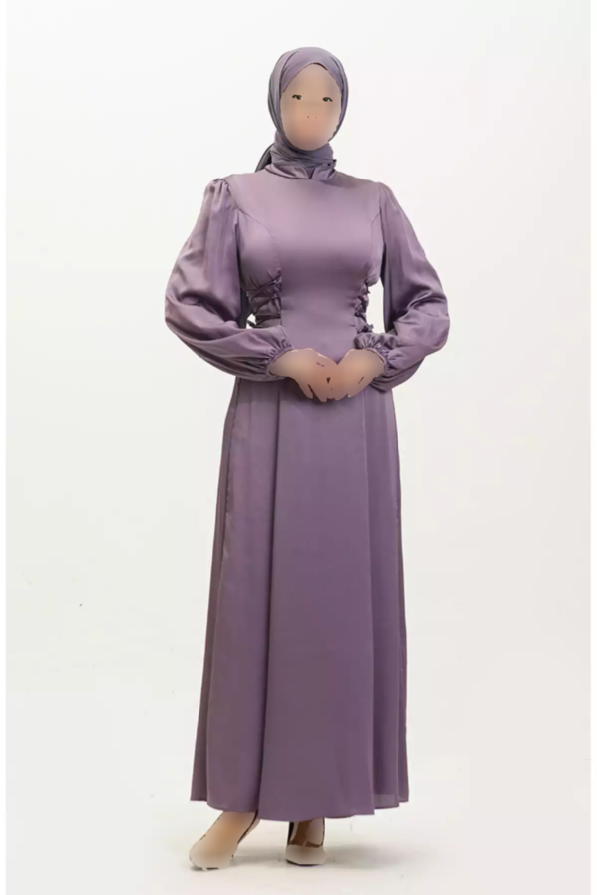 لباس مجلسی گرهدار نیلی برند sefamerve کد 1758127878