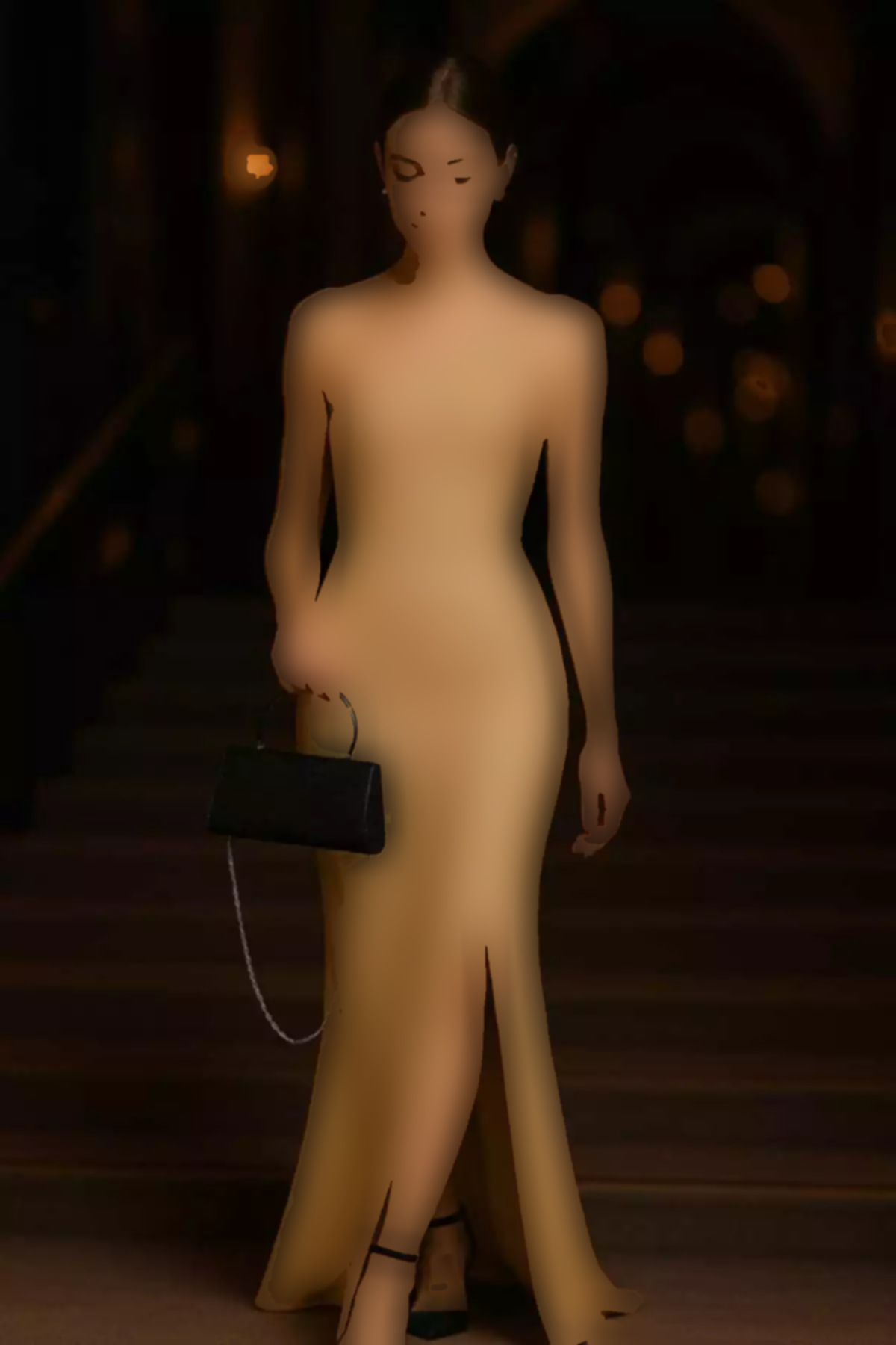 کیف دستی جعبه مجلسی کوچک زنجیردار دوشی اکریلیکی زنانه برند ZİVORA کد 1758390127