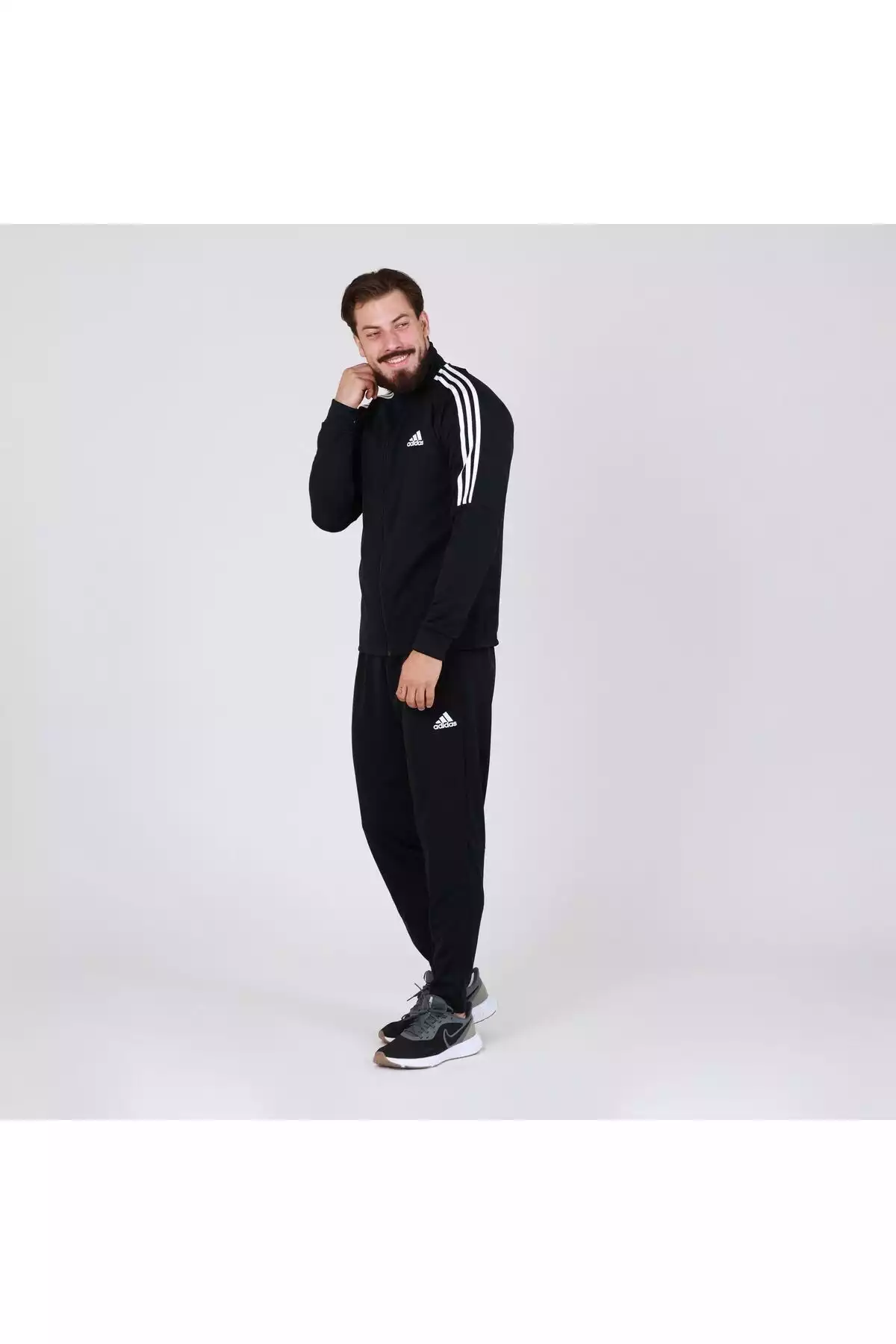 ست لباس راحتی برش راحت روزانه مردانه به ورزش برند adidas کد 1759202530