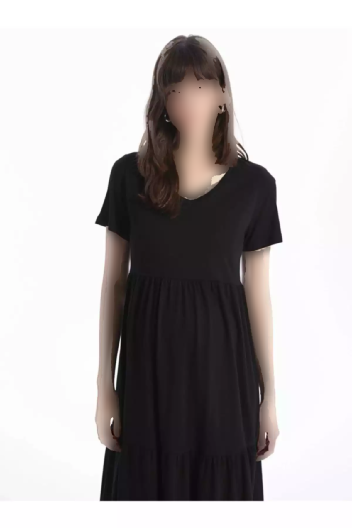 پیراهن ساده آستین کوتاه یقه هفت LC Waikiki بارداری برند LC Waikiki کد 1759254783