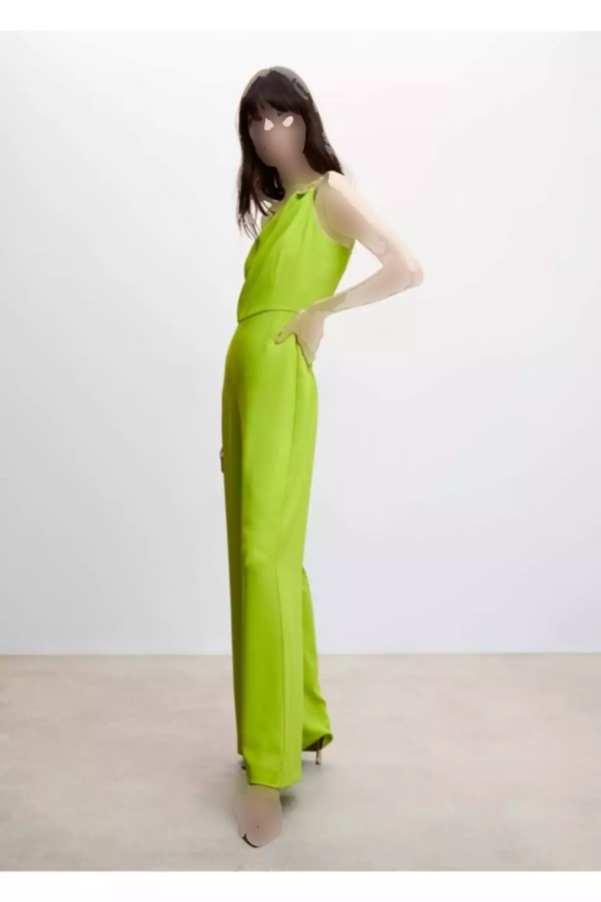 سرهمی نامتفارن بلند برند MANGO کد 1758259268