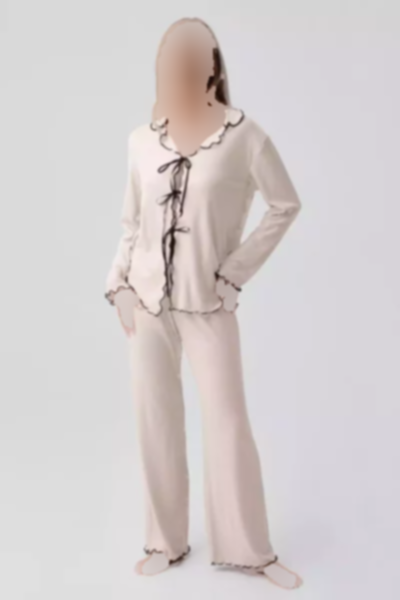 لباس راحتی پاپیونی گره‎دار روباندار آستین بلند برند Artış کد 1758224531