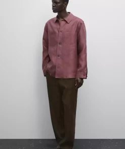 کت جیب دار 100کتان برند Massimo Dutti کد 1757756470