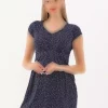 تونیک شیردهی سرمه ای & بارداری برند MEGHAN L.A کد 1757256075