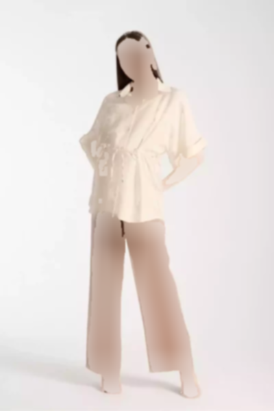 بلوز یقه پیراهنی پیراهن بارداری برند LİYACA کد 1757238428