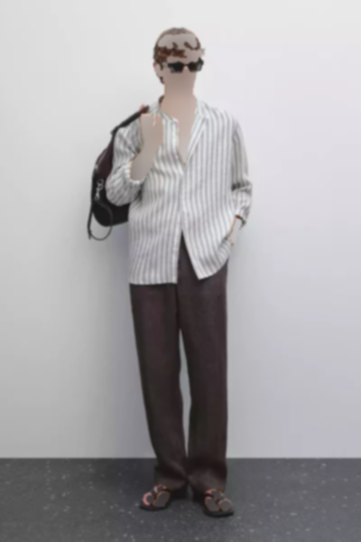 پیراهن متناسب یقه دیپلمات برند Massimo Dutti کد 1757755209