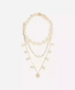 گردنبند ست صدفدار آبی برند Bershka کد 1757265909