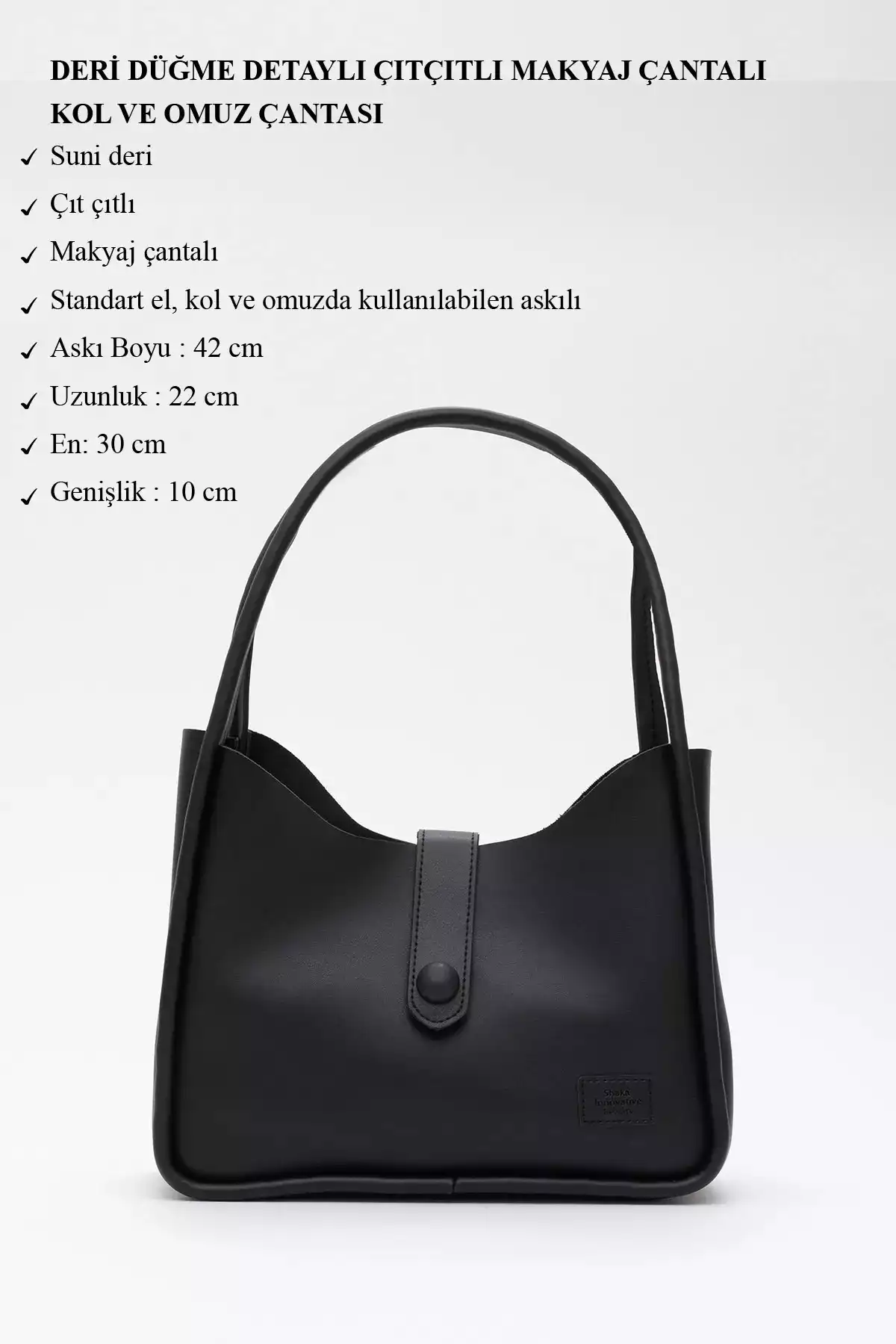 کیف دوشی آستین آرایش دکمه دار چرم برند Dias avm کد 1758440472