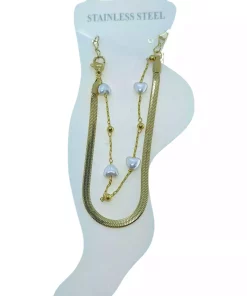 تاپ فولادی قلب ایتالیایی رنگ طلایی برند X-Lady Accessories کد 1756982468