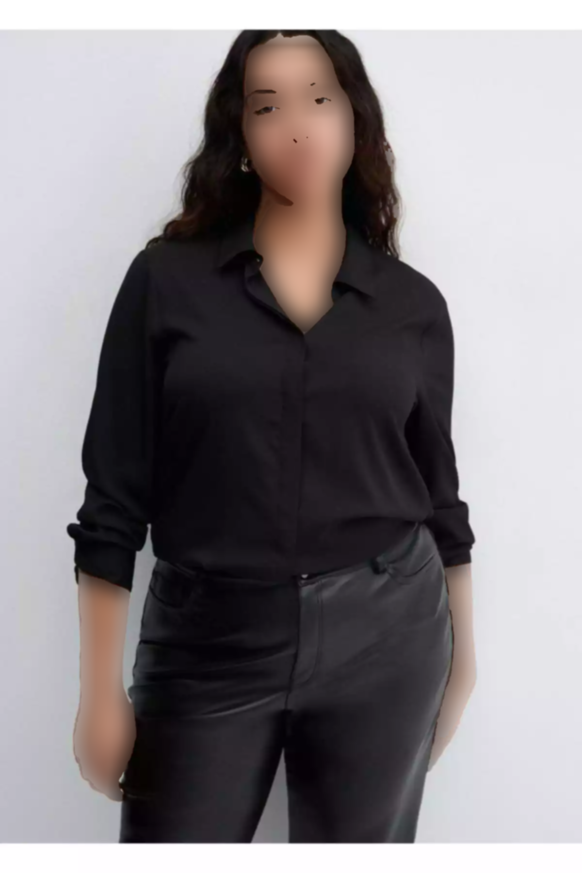 برش ساده به صورت شلوار چرم برند MANGO کد 1758112865