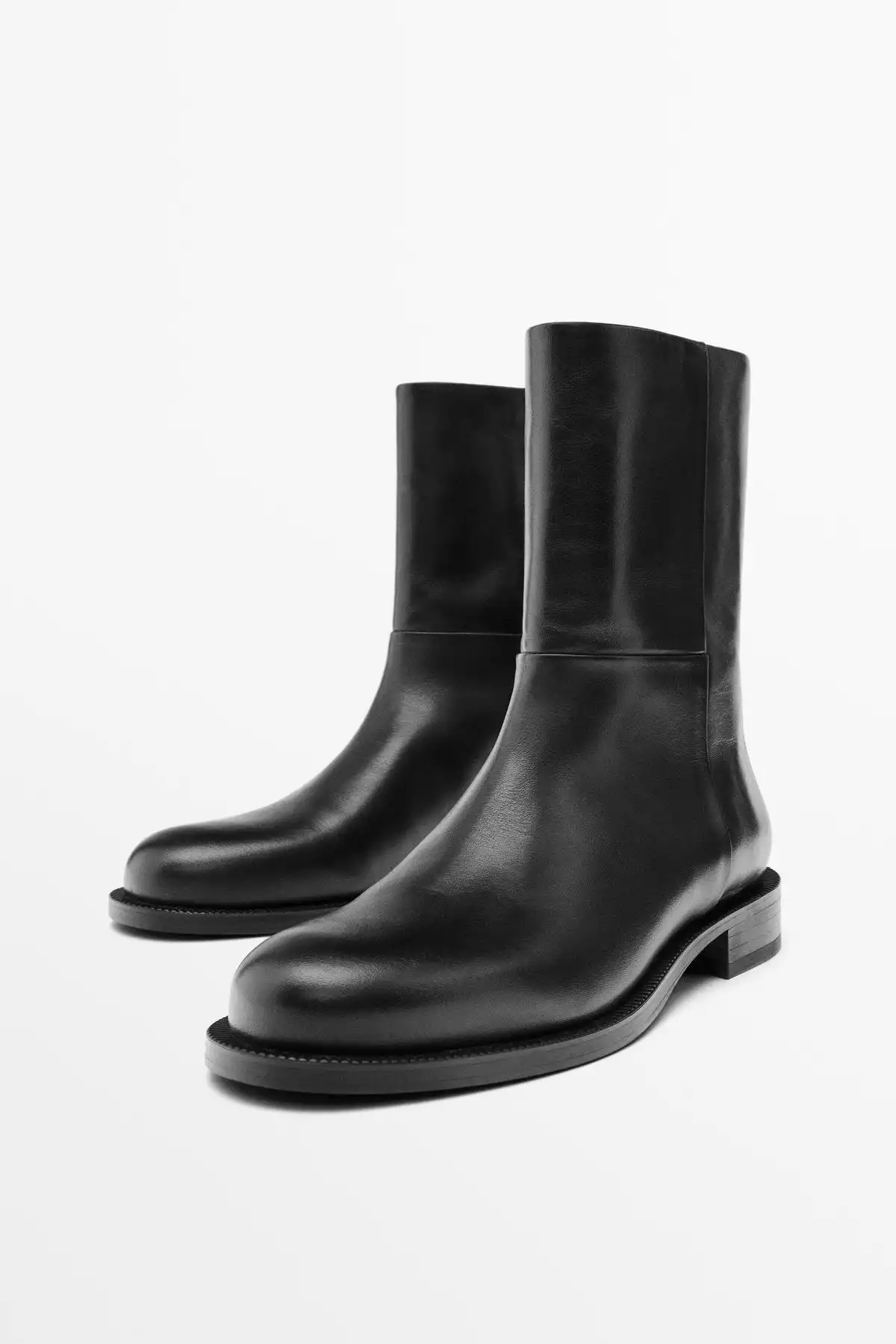 ساده پوتین چرم برند Massimo Dutti کد 1758490385