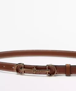 کمربند دار چرم ناپا برند Massimo Dutti کد 1757219168