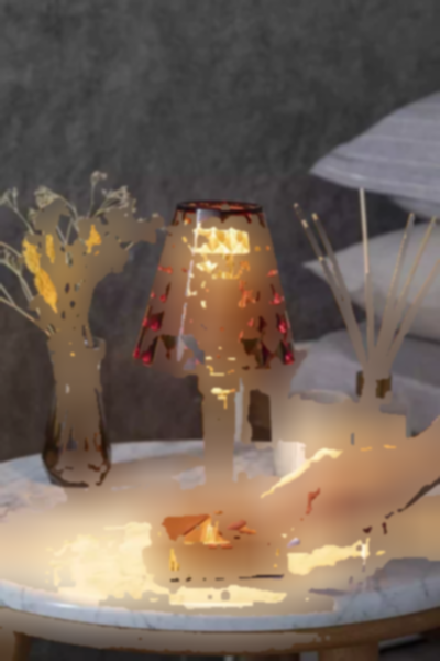 آباژور amber درخشان 26cm برند English Home کد 1757129529