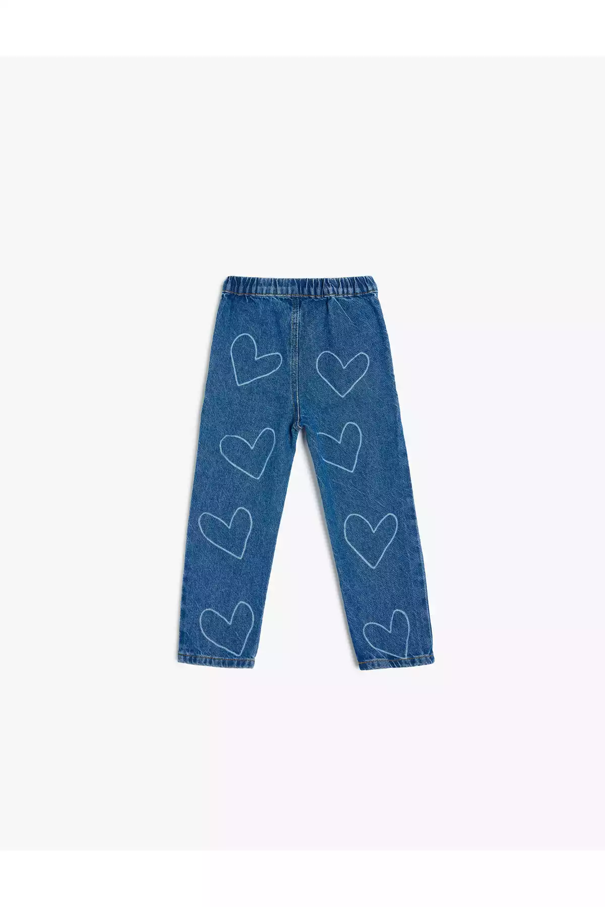 پنبه ای طرحدار جیبدار قلب جین شلوار برند Koton کد 1757926218