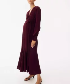 پیراهن کرپ طرح بندار برند H&M کد 1759233744