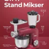 مخلوط کن پارچ دستگاه ورز دادن خمیر 1آشپزخانه قرمز چند کاربردی برند Sinbo کد 1759200067