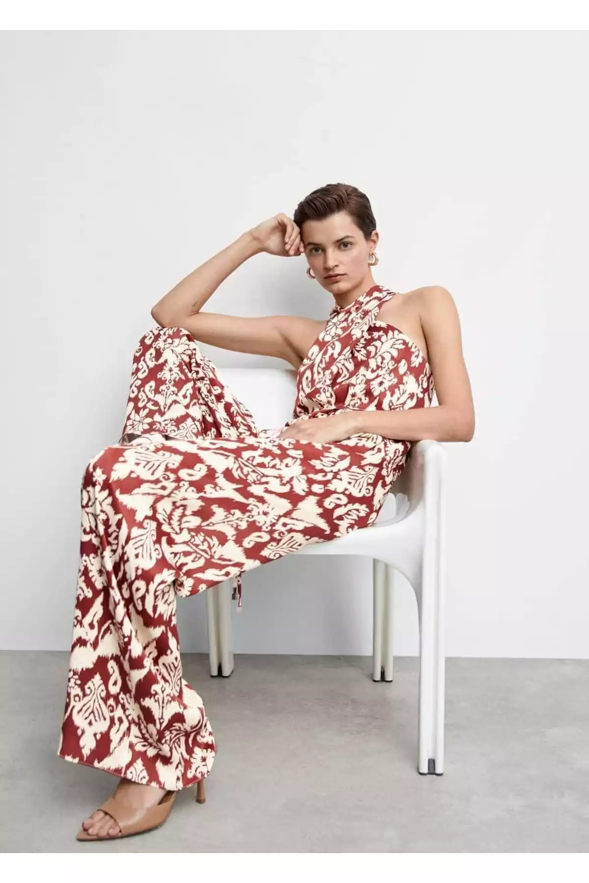 سرهمی برش پاپیونی برند MANGO کد 1757738588