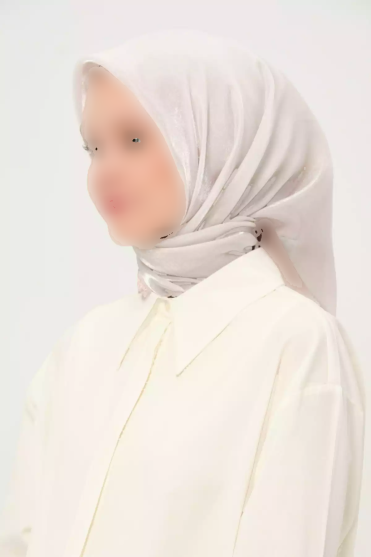 روسری کهربا پارچه مربع چند رنگ 90x90cm برند Madame Polo کد 1757934733