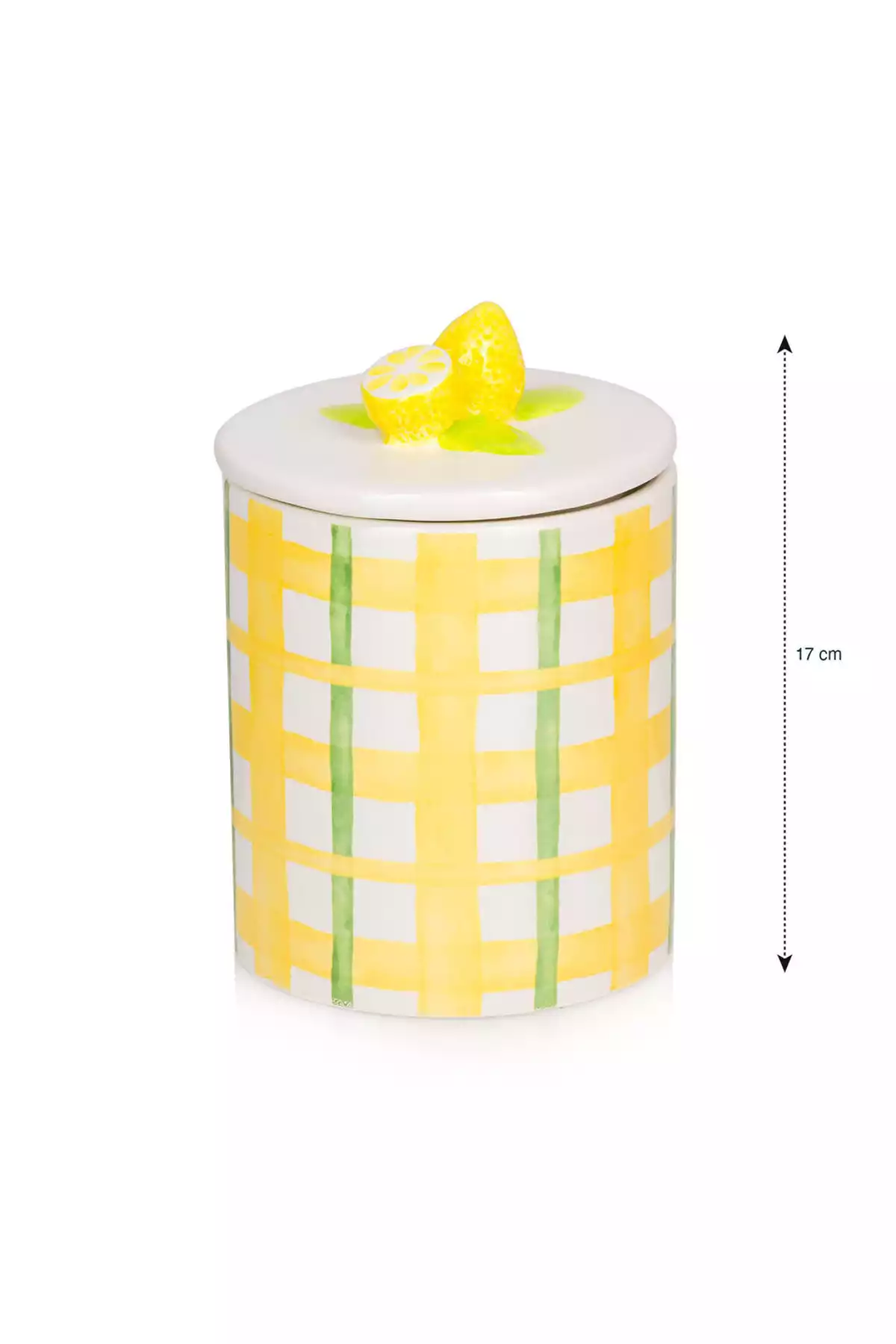 ظرف نگهداری سرامیک چاپی رنگی 17cm برند LC Waikiki کد 1758385271