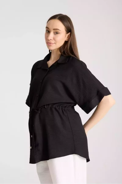 بلوز یقه پیراهنی پیراهن بارداری برند LİYACA کد 1757238189