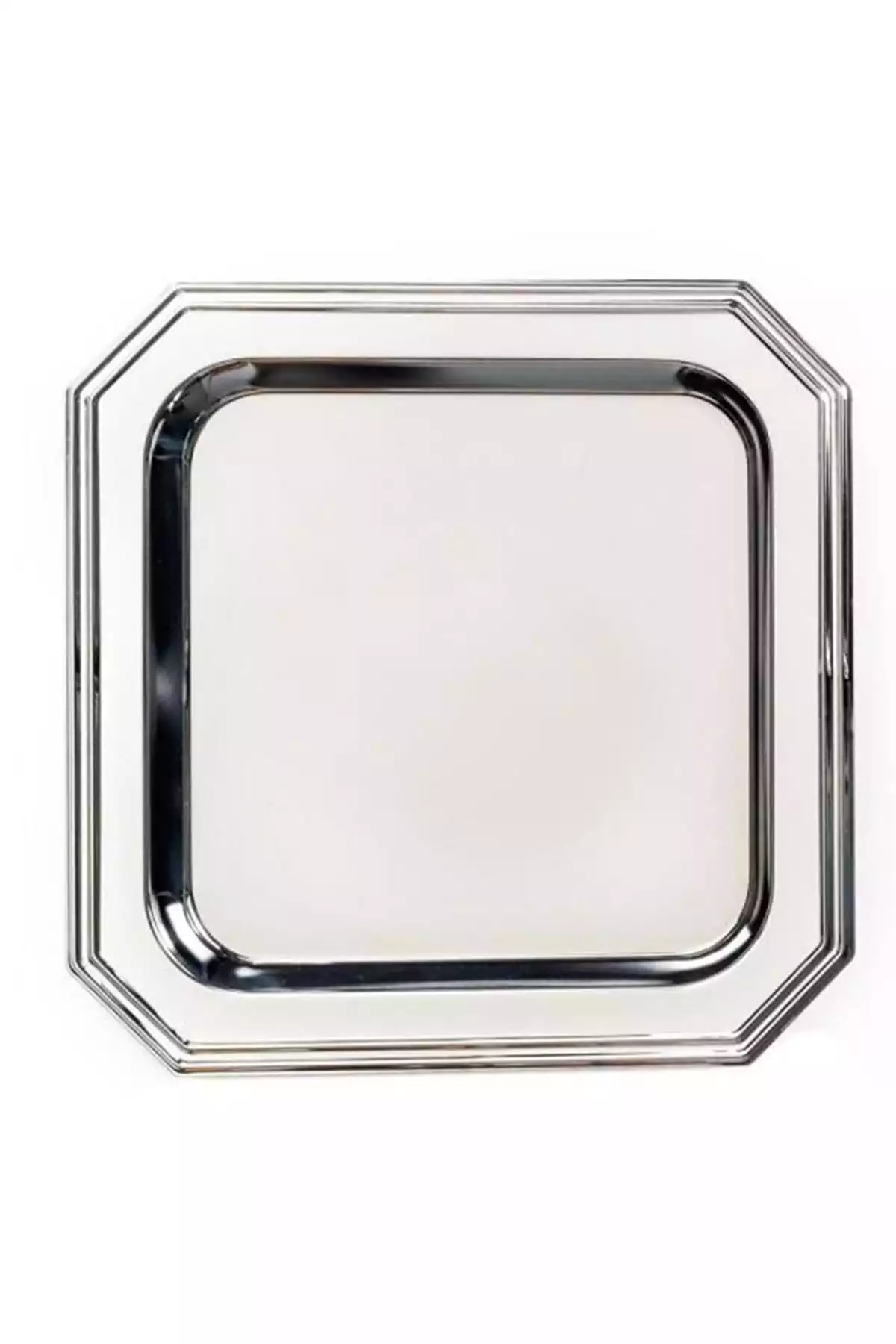 سینی فولادی مربع کوچک 2عدد برند Paşabahçe کد 1758451268