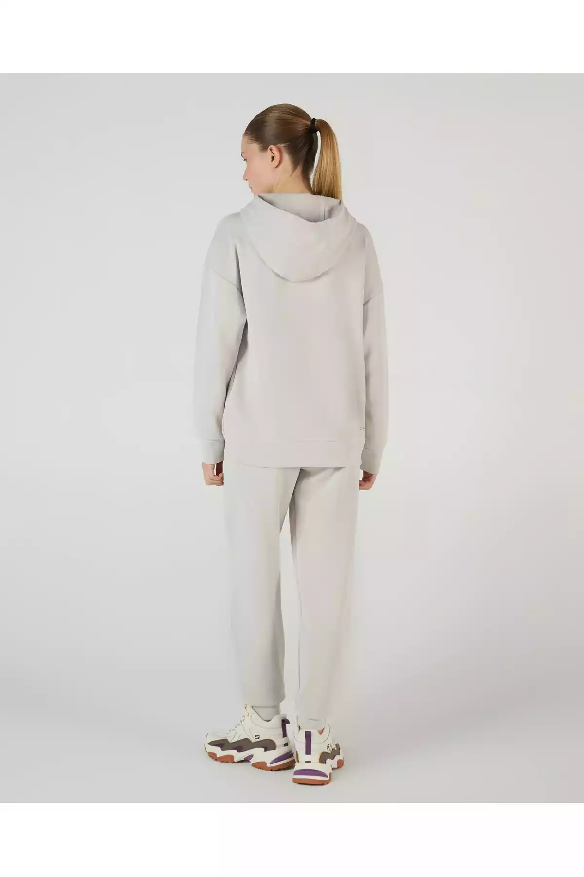 شلوار راحتی نرم جاگر طوسی زنانه برند Skechers کد 1758033667