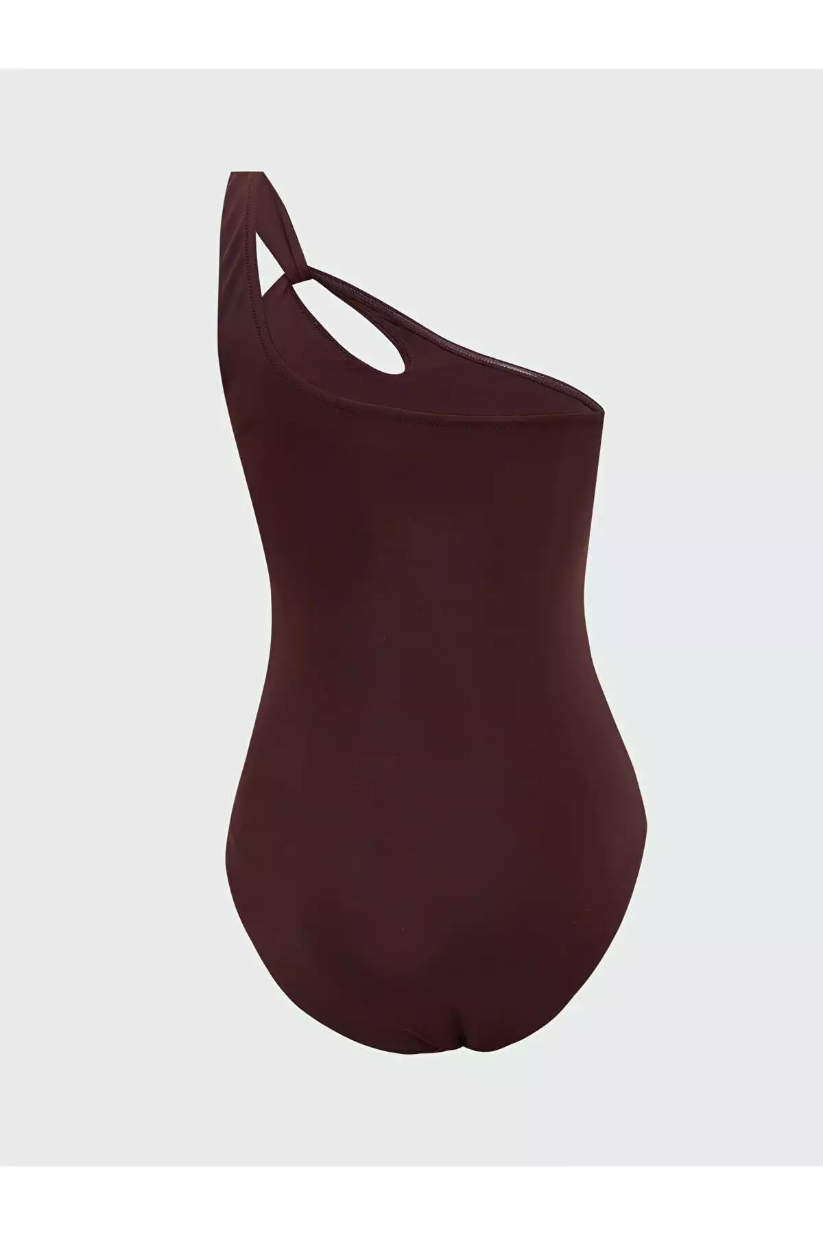 مایو ساده رویایی زنانه قهوهای برند LC Waikiki کد 1758048669