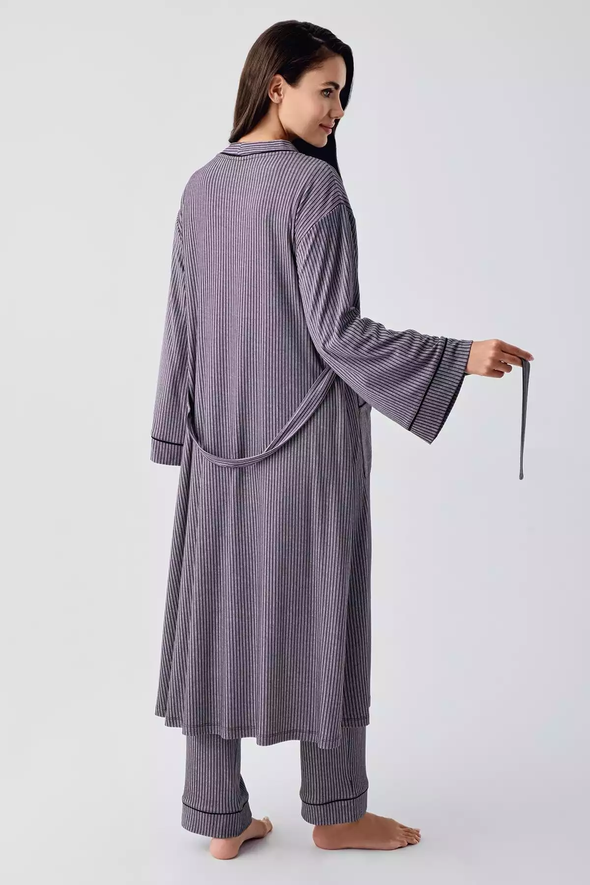 لباس راحتی دکمهدار کشی آستین بلند بارداری برند Artış کد 1756950069