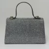 کیف مجلسی اکریلیکی پلاتینی زنانه برند dizaynbag کد 1758072183