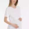 تیشرت سفید بارداری برند par lingerie pl کد 1758285665