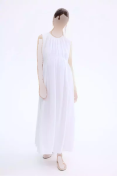 پیراهن طرح‎دار چیندار برند H&M کد 1759233859