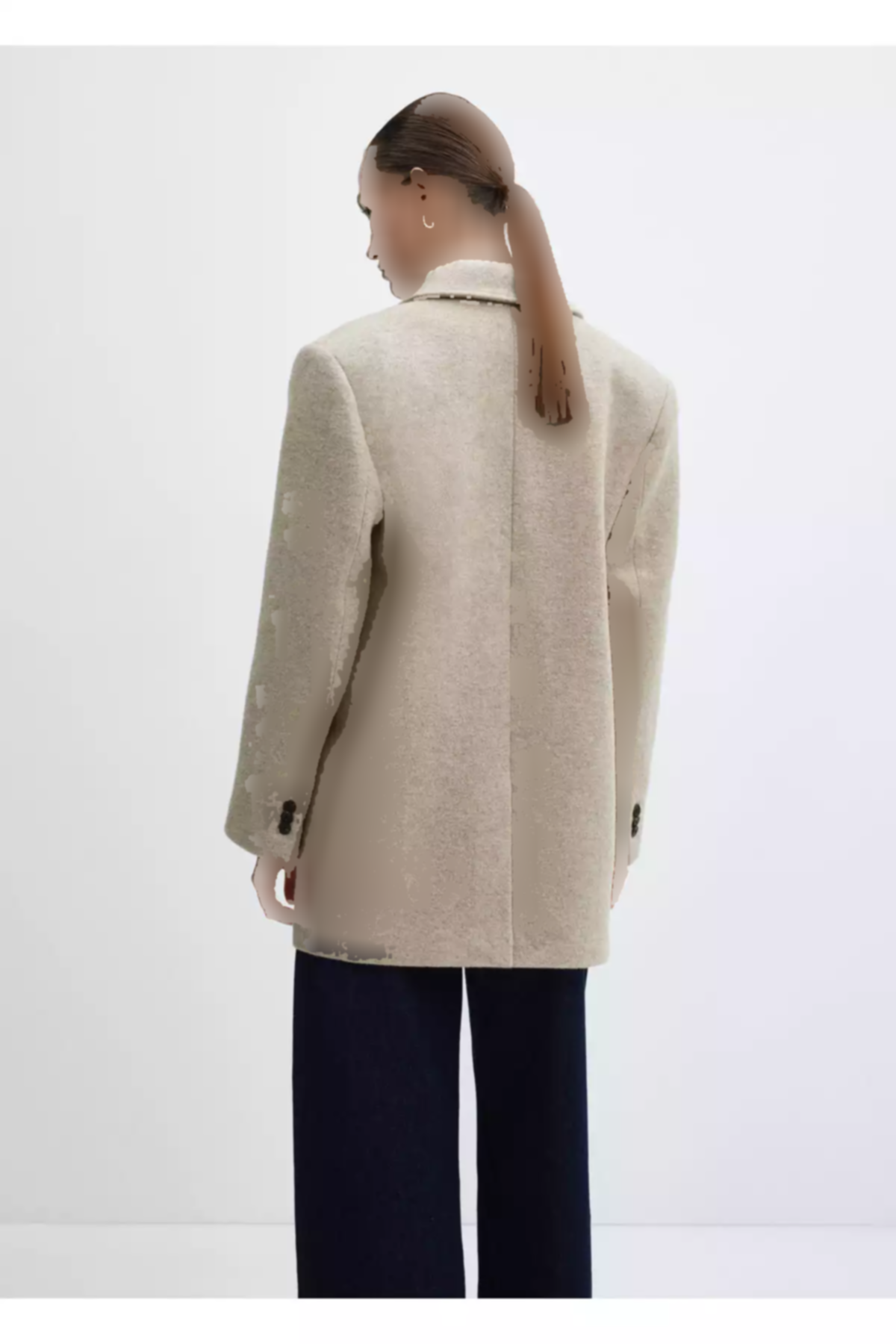 طوسی روشن پالتو زنانه برند MANGO کد 1757704869