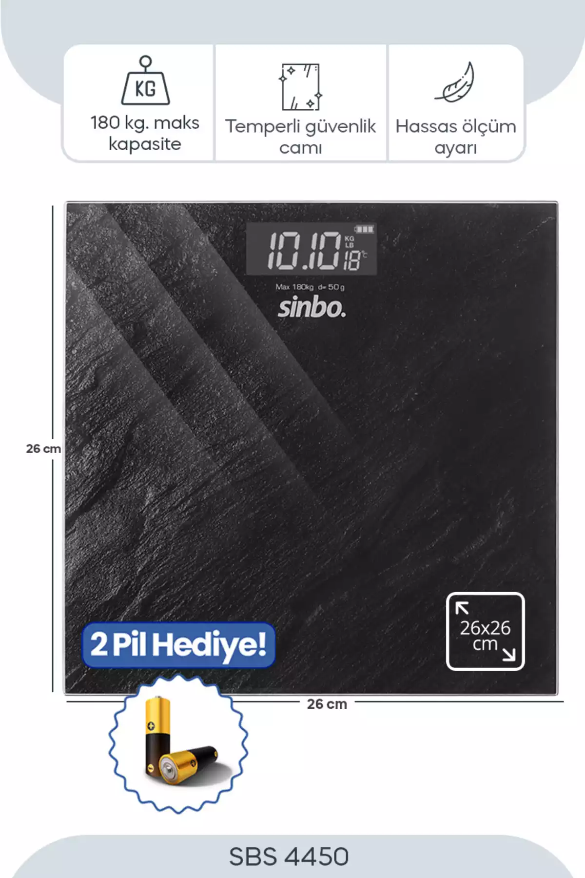 حمام مقیاس شده برند Sinbo کد 1757776330