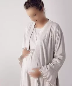 ست لباس شب کشی پنبه ای آستین بلند بارداری زنانه برند Artış کد 1758057667