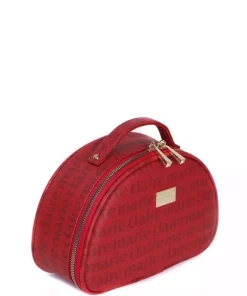 کیف لوازم آرایش جولای زنانه زرشکی برند Marie Claire کد 1758433272