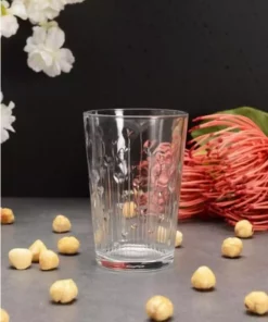 لیوان 2150 آب 6تکه راه‎راه طرح‎دار قلب برند Paşabahçe کد 1758238329