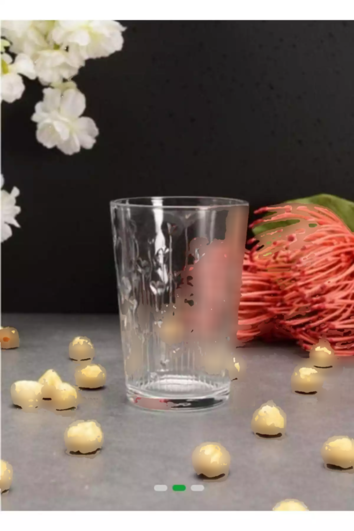 لیوان 2150 آب 6تکه راهراه طرحدار قلب برند Paşabahçe کد 1758238329