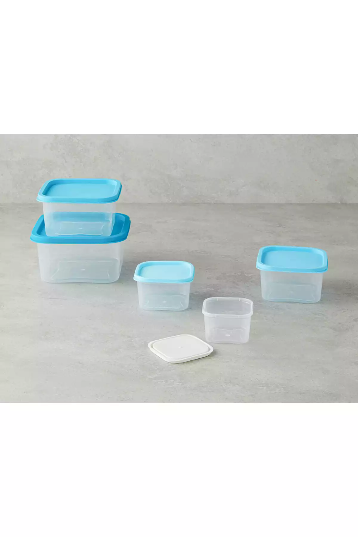 ظرف نگهداری پلاستیکی 5تکه آبی برند English Home کد 1758379269