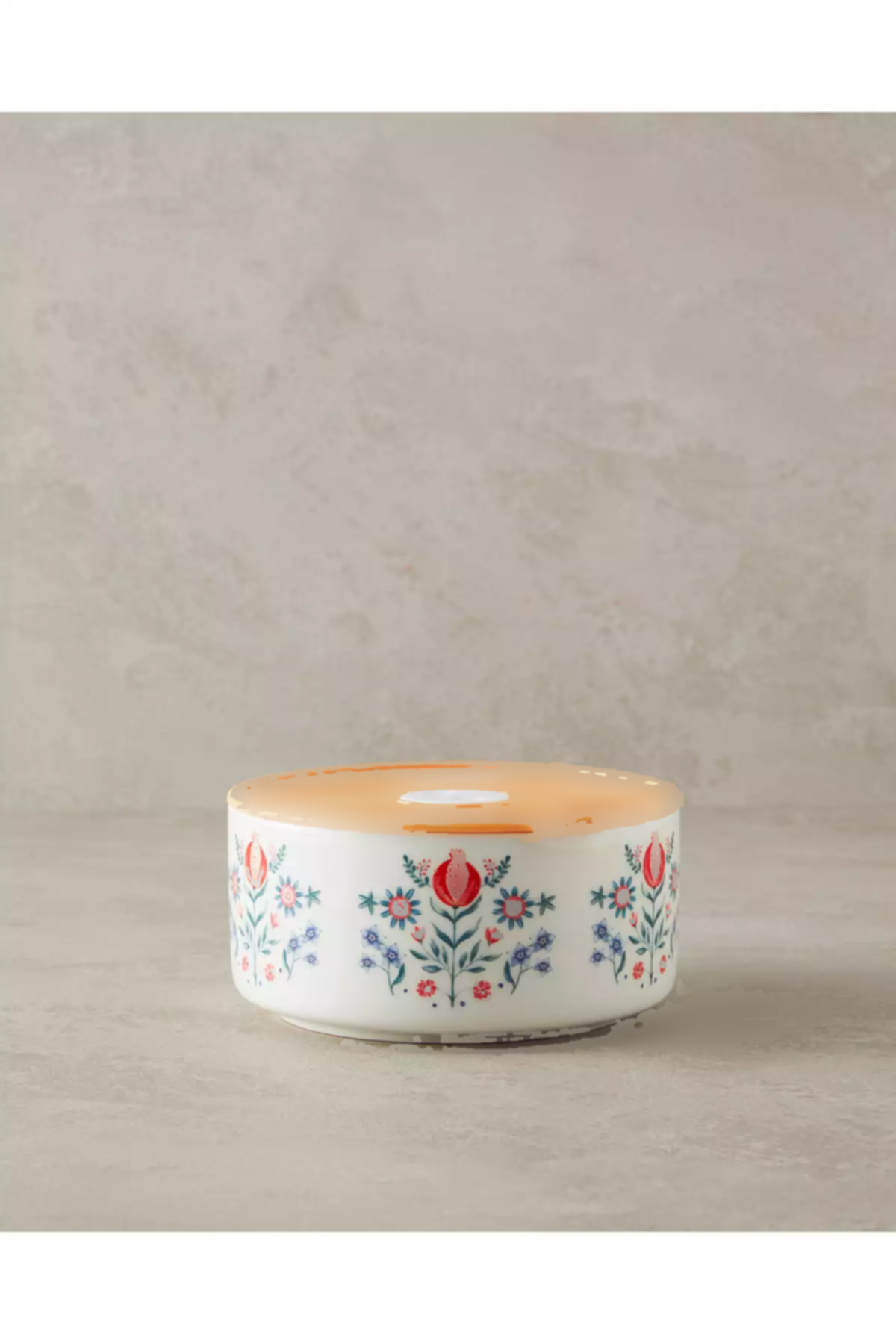 ظرف نگهداری جدید گلدار زرد کارناوال برند English Home کد 1758490269