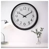 ساعت دیواری مشکی برند IKEA کد 1758138067