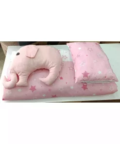 ست خواب کودک 4تکه بازی صورتی برند Coronel Yatak کد 1757090590