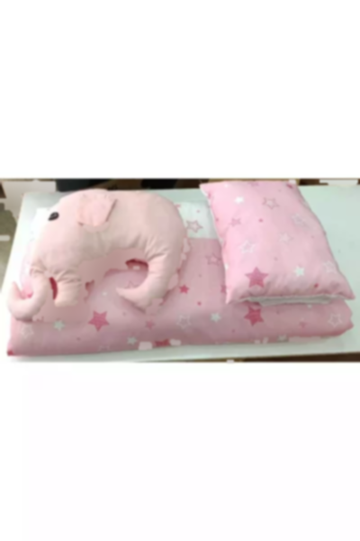 ست خواب کودک 4تکه بازی صورتی برند Coronel Yatak کد 1757090590