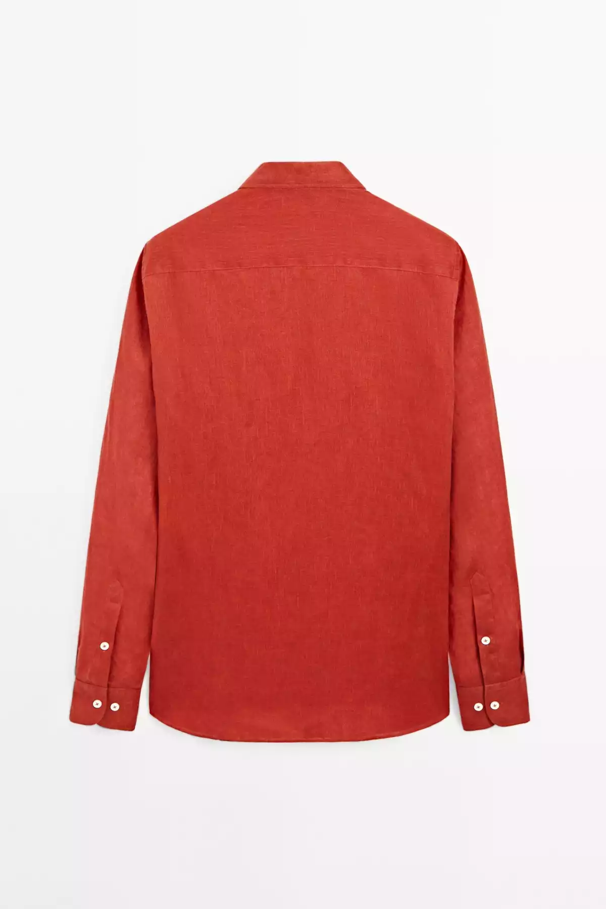 پیراهن اسلیم فیت 100کتان برند Massimo Dutti کد 1757758988