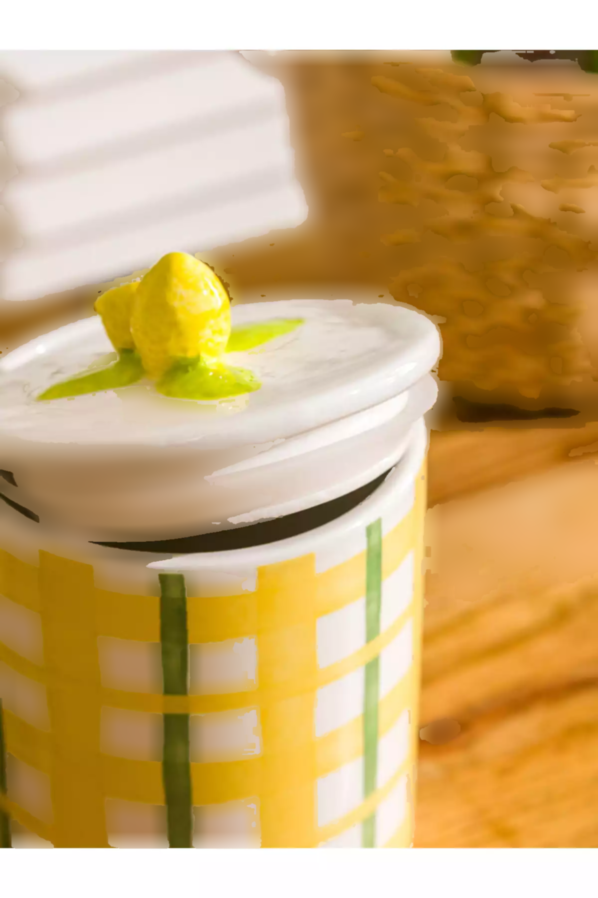 ظرف نگهداری سرامیک چاپی رنگی 17cm برند LC Waikiki کد 1758385271