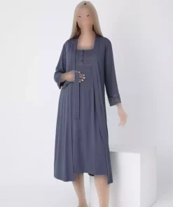 ست لباس شب بارداری برند Miss Dünya Lissa کد 1757670131