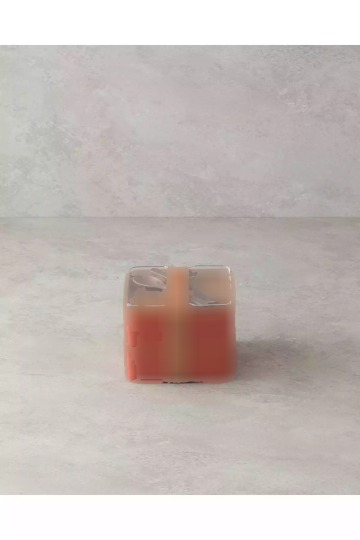 جعبه ناهار پلاستیکی +720میلی لیتر 720میلی 2طبقه دار نارنجی mezzaluna برند English Home کد 1758385272